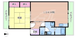 松下マンションの物件間取画像